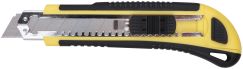 Нож технический 18 мм усиленный, кассета 3 лезвия, Профи FIT 10263