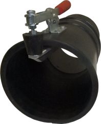 Насадка резиновая круглая с зажимом на шланг 150 мм NORDBERGА AN150RC