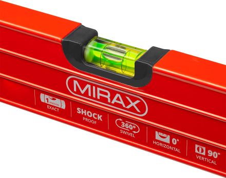 Уровень коробчатый усиленный 3 ампулы 800 мм MIRAX 34603-080