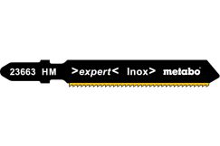 Полотно лобзиковое 3 шт Inox, expert, 57/ 1,4 мм METABO 623663000