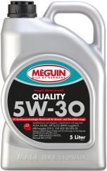 Масло моторное синтетическое Megol Motorenoel Quality 5W-30 5 л MEGUIN 6567